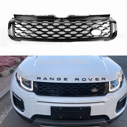Land Rover 2020 facelift kølergrill til Range Rover Evoque (2011-2018) - Sort med sort kant